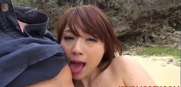  Mayuka Akimoto wants to suck cock and swallow